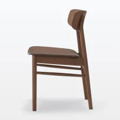 Clearance [HD] Round Chair - Oak - Brown Dining Chairs