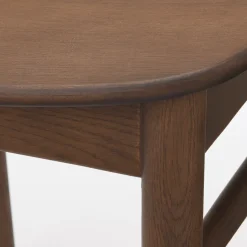 Clearance [HD] Round Chair - Oak - Brown Dining Chairs