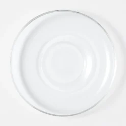 Clearance Heat Resistant Glass Saucer Glassware