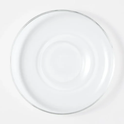 Clearance Heat Resistant Glass Saucer Glassware