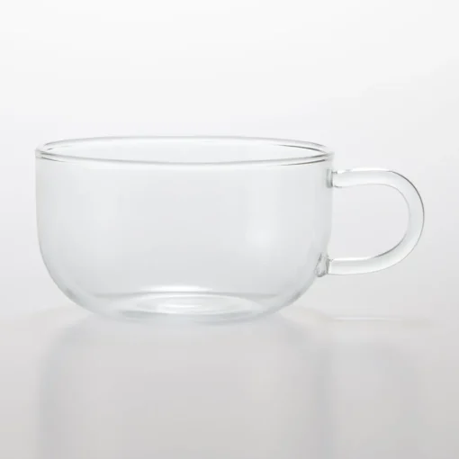 Outlet Heat Resistant Glass Tea Cup Glassware