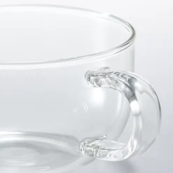 Outlet Heat Resistant Glass Tea Cup Glassware