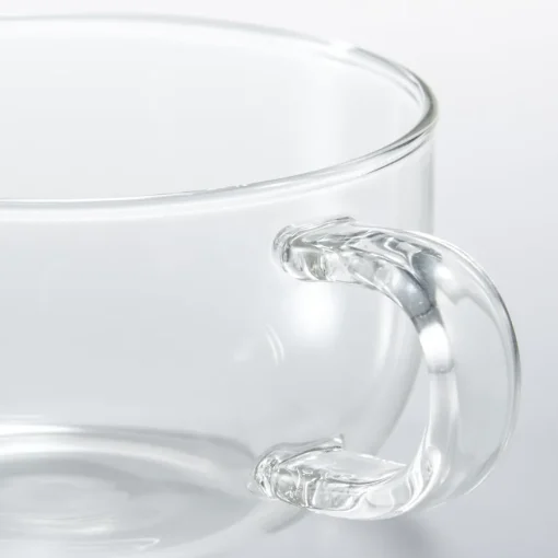 Outlet Heat Resistant Glass Tea Cup Glassware