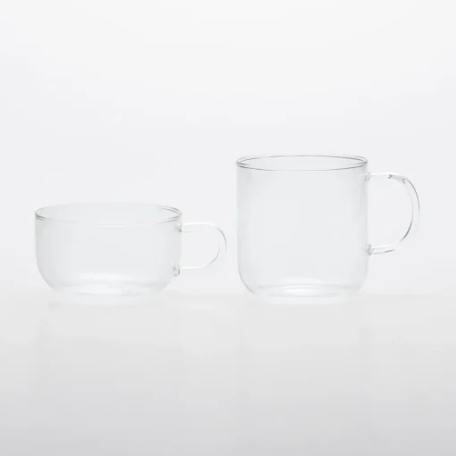 Outlet Heat Resistant Glass Tea Cup Glassware