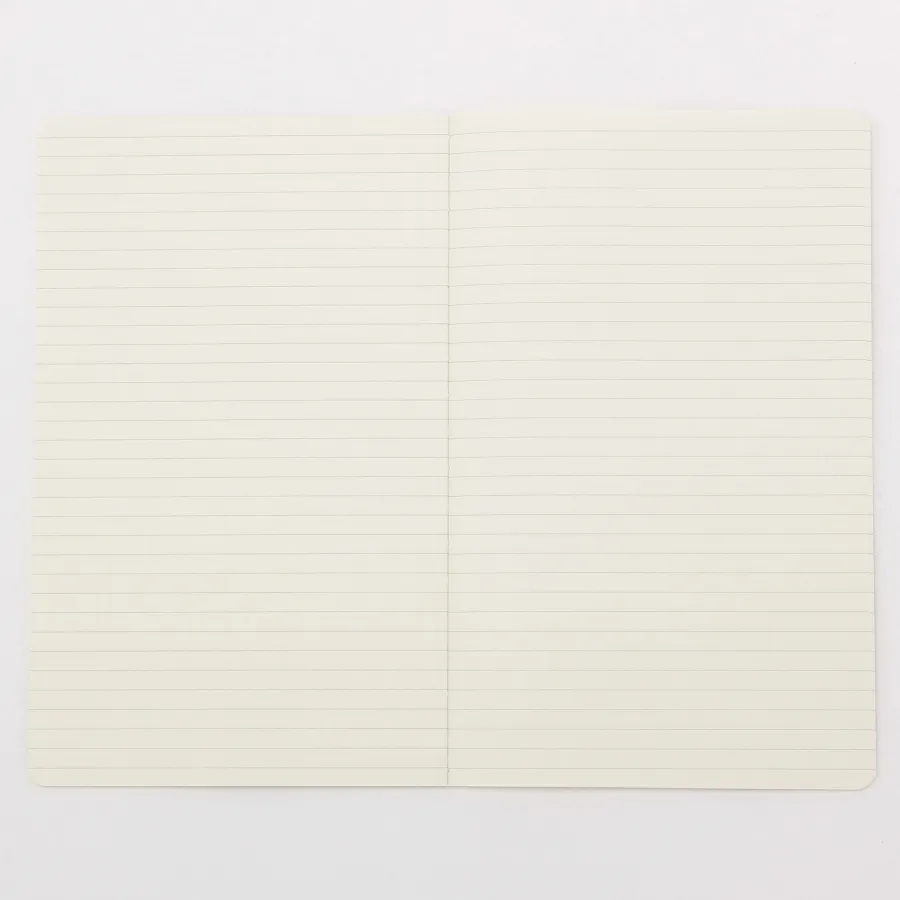 Hot High Quality Paper Bind Slim Notebook - Horizontal Line and Vertical Dot Grid Notebooks