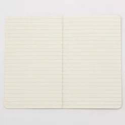 Hot High Quality Paper Bind Slim Notebook - Horizontal Line and Vertical Dot Grid Notebooks