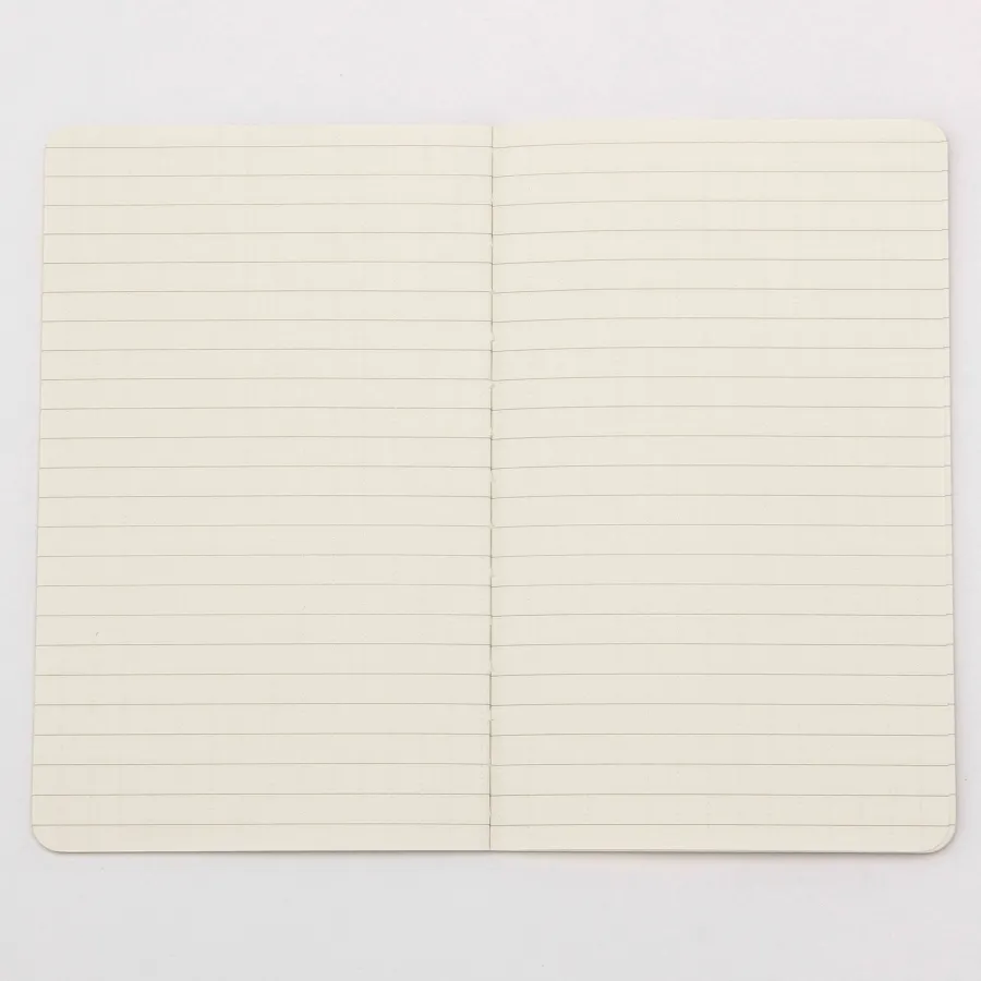Hot High Quality Paper Bind Slim Notebook - Horizontal Line and Vertical Dot Grid Notebooks