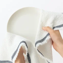 New Indian Cotton Waffle Weave Multipurpose Cloth - Navy Kitchen Utensils