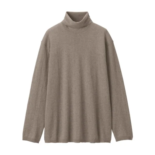 Online Labo Women's Natural Cashmere Turtleneck Sweater Women Sweaters & Cardigans