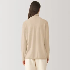 Online Labo Women's Natural Cashmere Turtleneck Sweater Women Sweaters & Cardigans