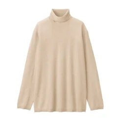 Online Labo Women's Natural Cashmere Turtleneck Sweater Women Sweaters & Cardigans