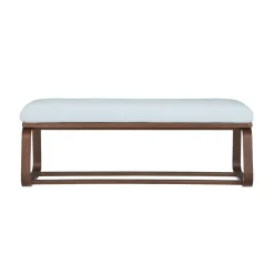 Fashion Living Dining Bench 1 - Walnut (Cover Sold Separately) Stools & Benches|Lounge Chairs