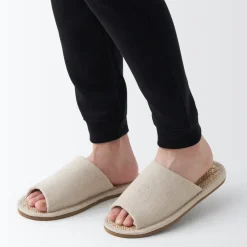 Outlet Malay Grass Open Toe Slippers Slippers