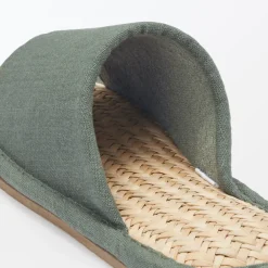 Outlet Malay Grass Open Toe Slippers Slippers