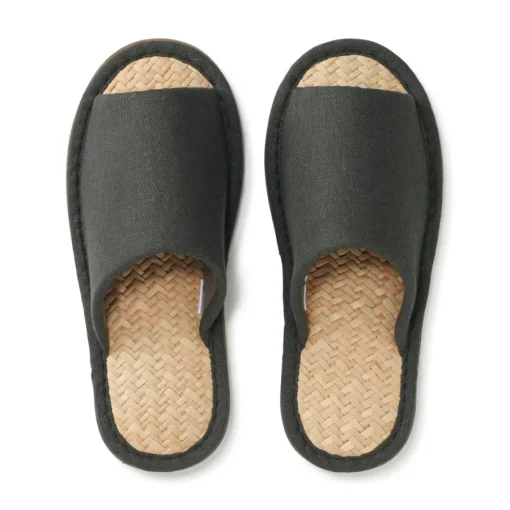 Outlet Malay Grass Open Toe Slippers Slippers