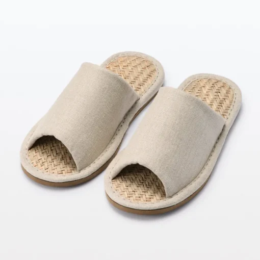 Outlet Malay Grass Open Toe Slippers Slippers