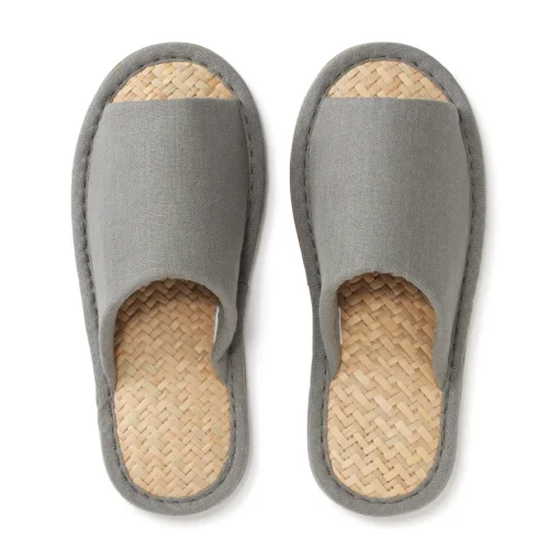 Outlet Malay Grass Open Toe Slippers Slippers