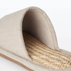 Outlet Malay Grass Open Toe Slippers Slippers