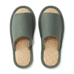 Outlet Malay Grass Open Toe Slippers Slippers