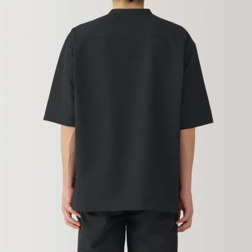 Hot Men's Breathable Half Sleeve Collar Shirt Shirts & Polos