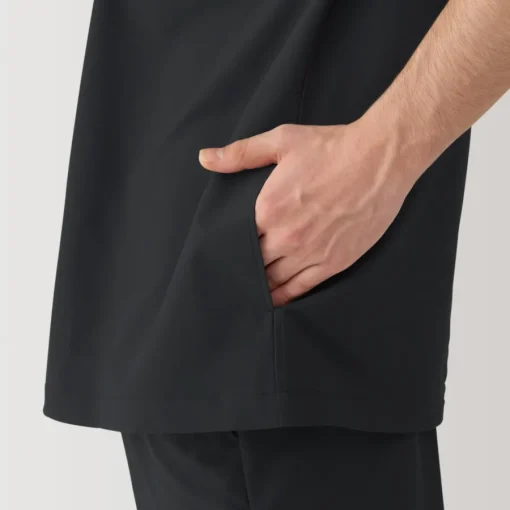 Hot Men's Breathable Half Sleeve Collar Shirt Shirts & Polos