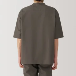 Hot Men's Breathable Half Sleeve Collar Shirt Shirts & Polos