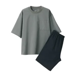 Best Men's Breathable Short Sleeve Loungewear Set Pajamas & Loungewear|Loungewear