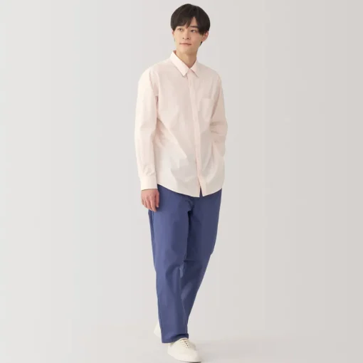 Outlet Men's Broadcloth Long Sleeve Shirt Shirts & Polos