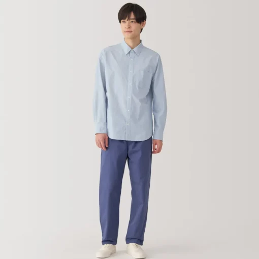 Outlet Men's Broadcloth Long Sleeve Shirt Shirts & Polos