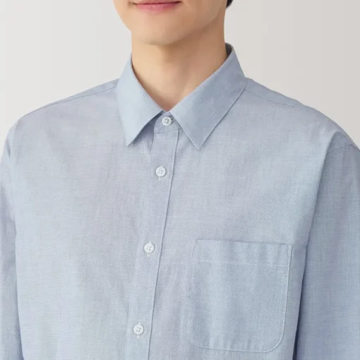 Outlet Men's Broadcloth Long Sleeve Shirt Shirts & Polos