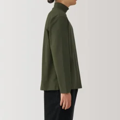 New Men's Brushed High Neck Long Sleeve T-Shirt T-Shirts