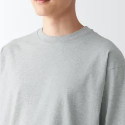 Best Men's Brushed Jersey Crew Neck Long Sleeve T-Shirt T-Shirts