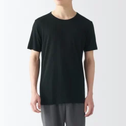Online Men's Cool Touch Smooth Crew Neck Short Sleeve T-Shirt Underwear & Undershirts