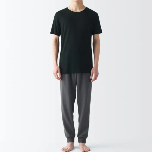 Online Men's Cool Touch Smooth Crew Neck Short Sleeve T-Shirt Underwear & Undershirts