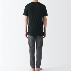 Online Men's Cool Touch Smooth Crew Neck Short Sleeve T-Shirt Underwear & Undershirts