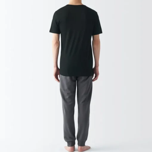 Online Men's Cool Touch Smooth Crew Neck Short Sleeve T-Shirt Underwear & Undershirts