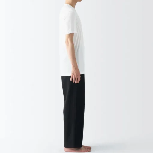 Online Men's Cool Touch Smooth V-Neck Short Sleeve T-Shirt Underwear & Undershirts