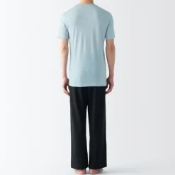 Online Men's Cool Touch Smooth V-Neck Short Sleeve T-Shirt Underwear & Undershirts