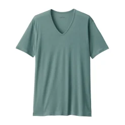 Online Men's Cool Touch Smooth V-Neck Short Sleeve T-Shirt Underwear & Undershirts