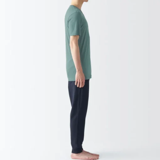 Online Men's Cool Touch Smooth V-Neck Short Sleeve T-Shirt Underwear & Undershirts