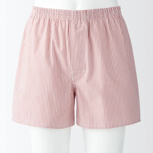 Outlet Men's Cotton Broadcloth Front Open Trunks Underwear & Undershirts