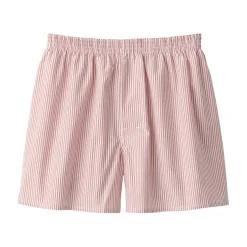 Outlet Men's Cotton Broadcloth Front Open Trunks Underwear & Undershirts