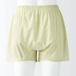 Outlet Men's Cotton Broadcloth Front Open Trunks Underwear & Undershirts