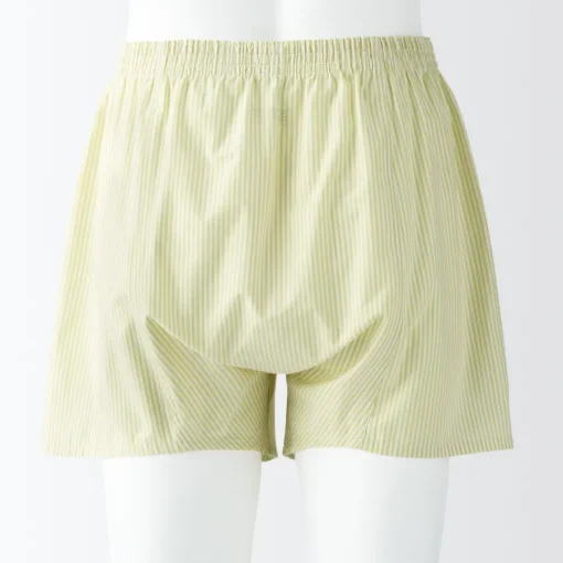 Outlet Men's Cotton Broadcloth Front Open Trunks Underwear & Undershirts