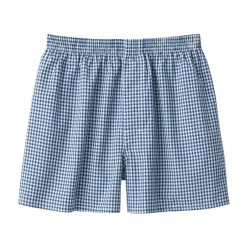 Outlet Men's Cotton Broadcloth Front Open Trunks Underwear & Undershirts