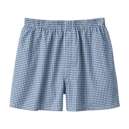 Outlet Men's Cotton Broadcloth Front Open Trunks Underwear & Undershirts