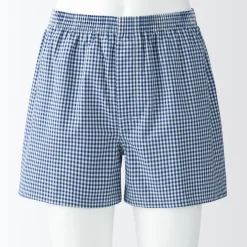 Outlet Men's Cotton Broadcloth Front Open Trunks Underwear & Undershirts
