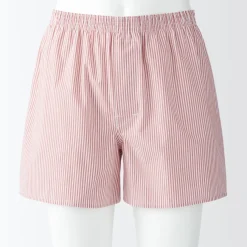 Outlet Men's Cotton Broadcloth Front Open Trunks Underwear & Undershirts