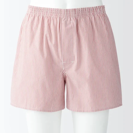 Outlet Men's Cotton Broadcloth Front Open Trunks Underwear & Undershirts