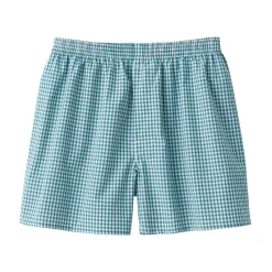 Outlet Men's Cotton Broadcloth Front Open Trunks Underwear & Undershirts